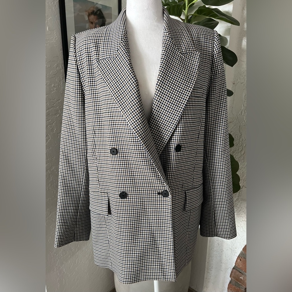 NWOT ZARA PLAID BLAZER💝 - Picture 1 of 4